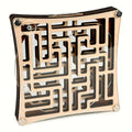 Le Labyrinthe de Shangai en bois et plexiglas – puzzle mécanique à bille