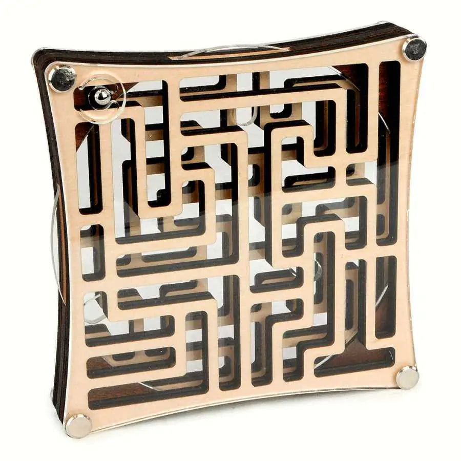 Le Labyrinthe de Shangai en bois et plexiglas – puzzle mécanique à bille