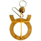 Casse-tête en bois Zodiaque Taureau avec cordes
