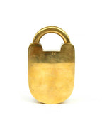 Détail du laiton massif – cadenas-puzzle artisanal Jainlock