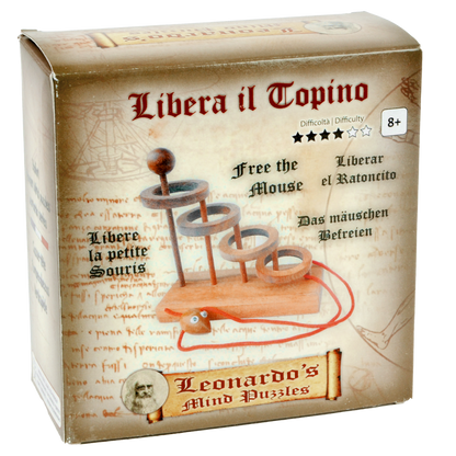 Puzzle Libère la souris idée cadeau en bois