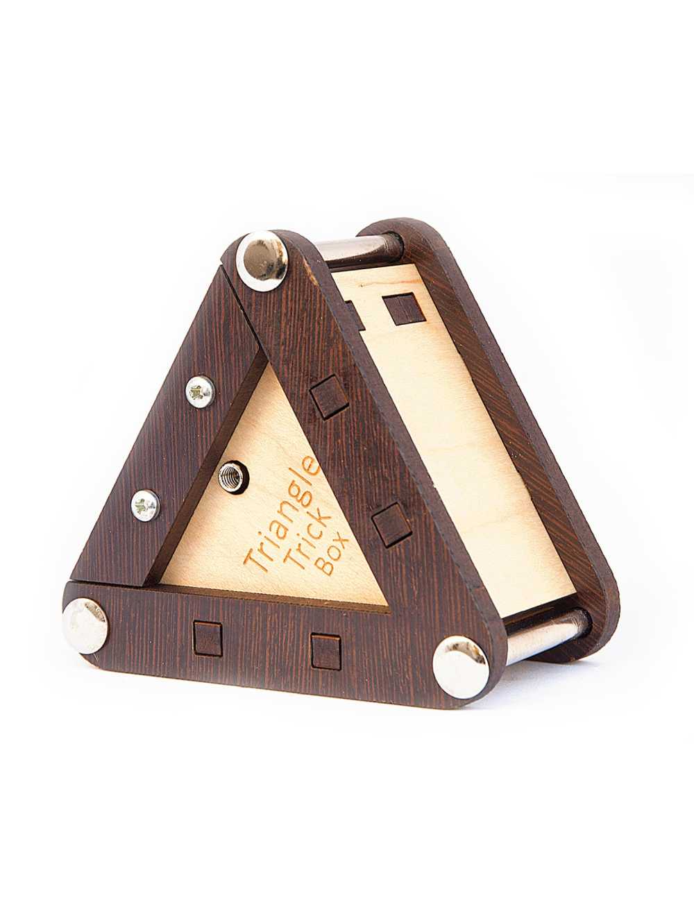 Triangle Trickbox, boîte secrète Constantin, vue du produit