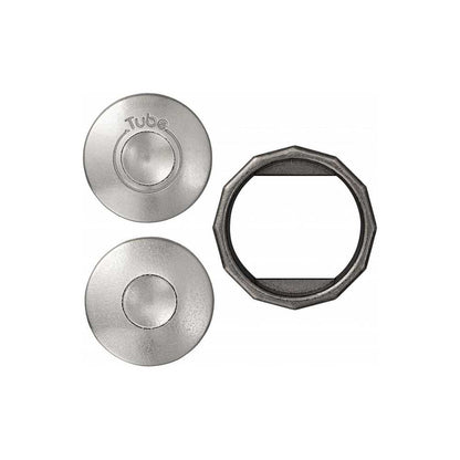 Détail des pièces du puzzle Huzzle Cast Tube en métal
