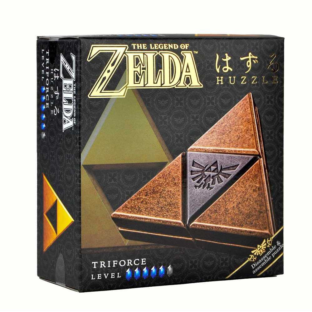 Casse-tête métal Triforce idée cadeau geek